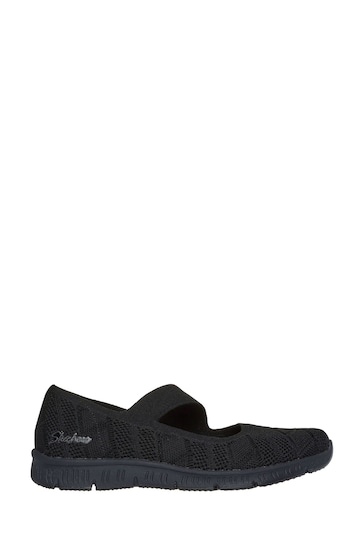 Skechers Black Womens Be Cool Shoes