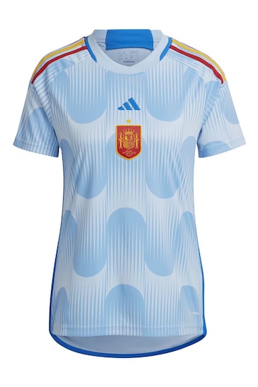 adidas Blue Spain Away Shirt Womens