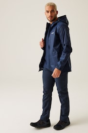 Regatta Navy Mens Waterproof Pack It Jacket - Image 3 of 9