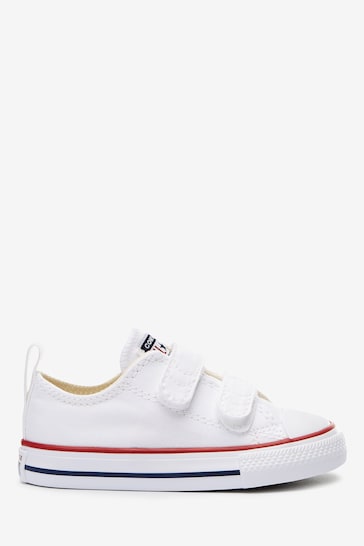 Converse White Chuck Taylor 2V Infant Trainers