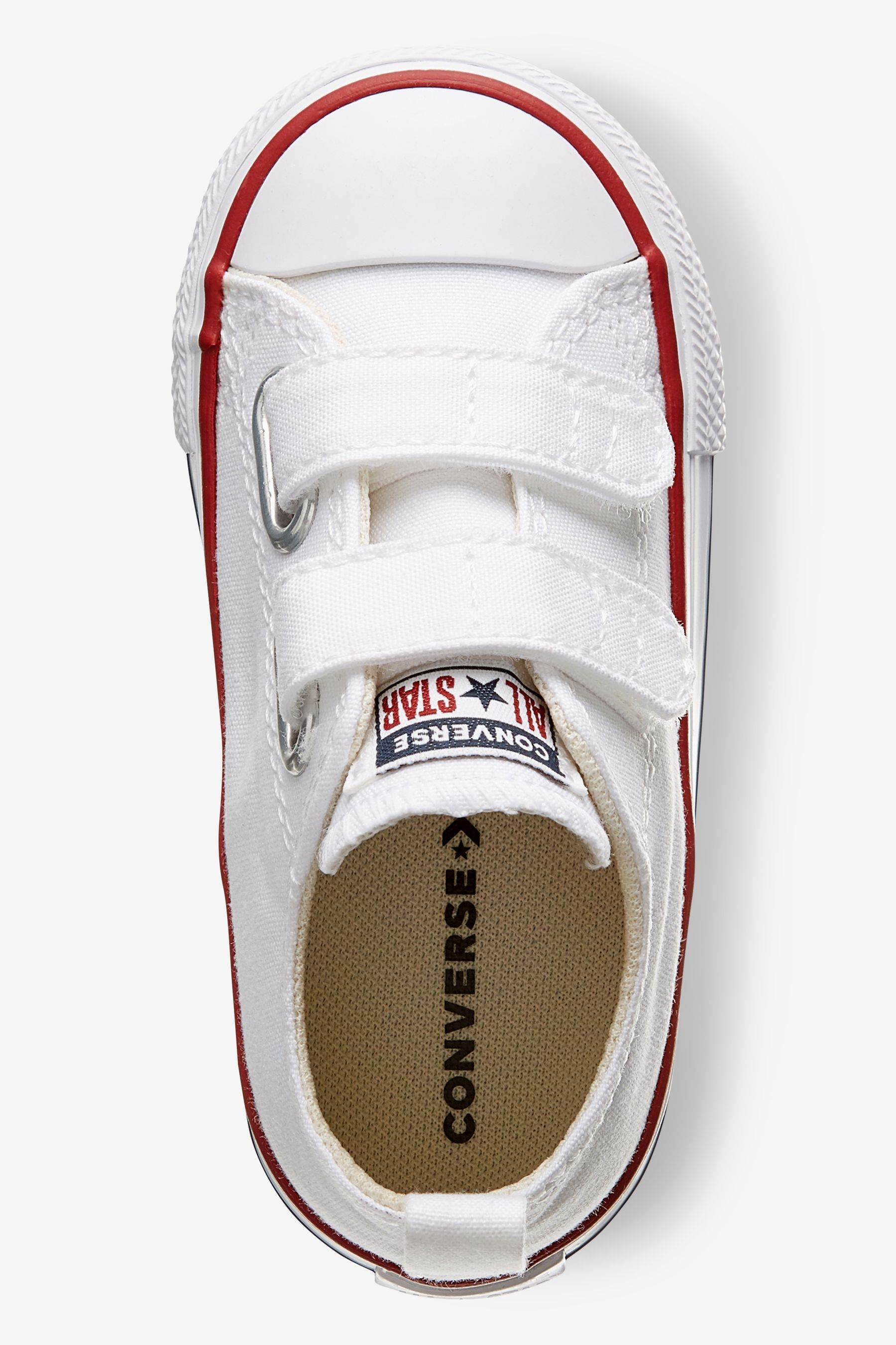 Baby boy white converse shop