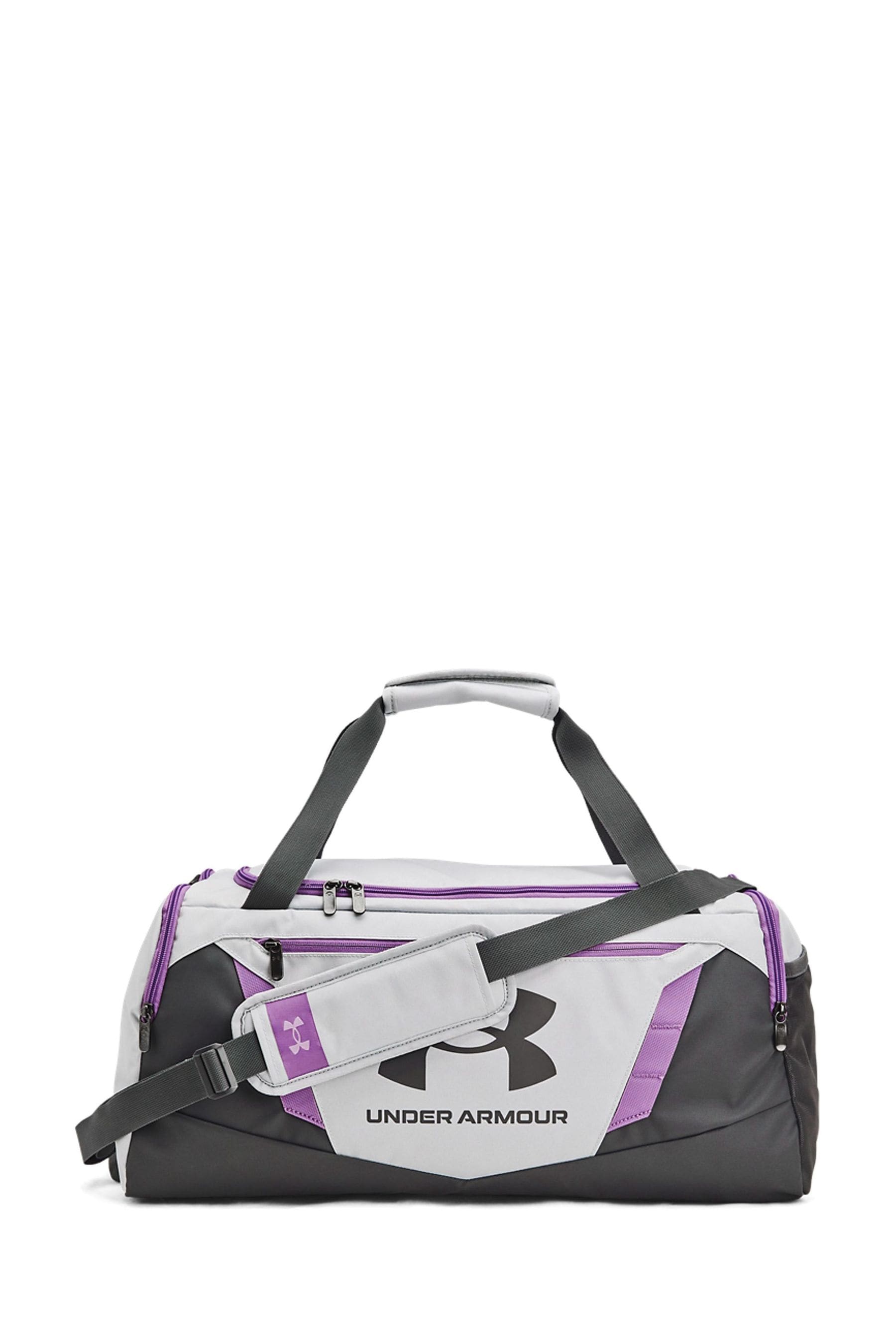 Purple under armour duffle bag on sale