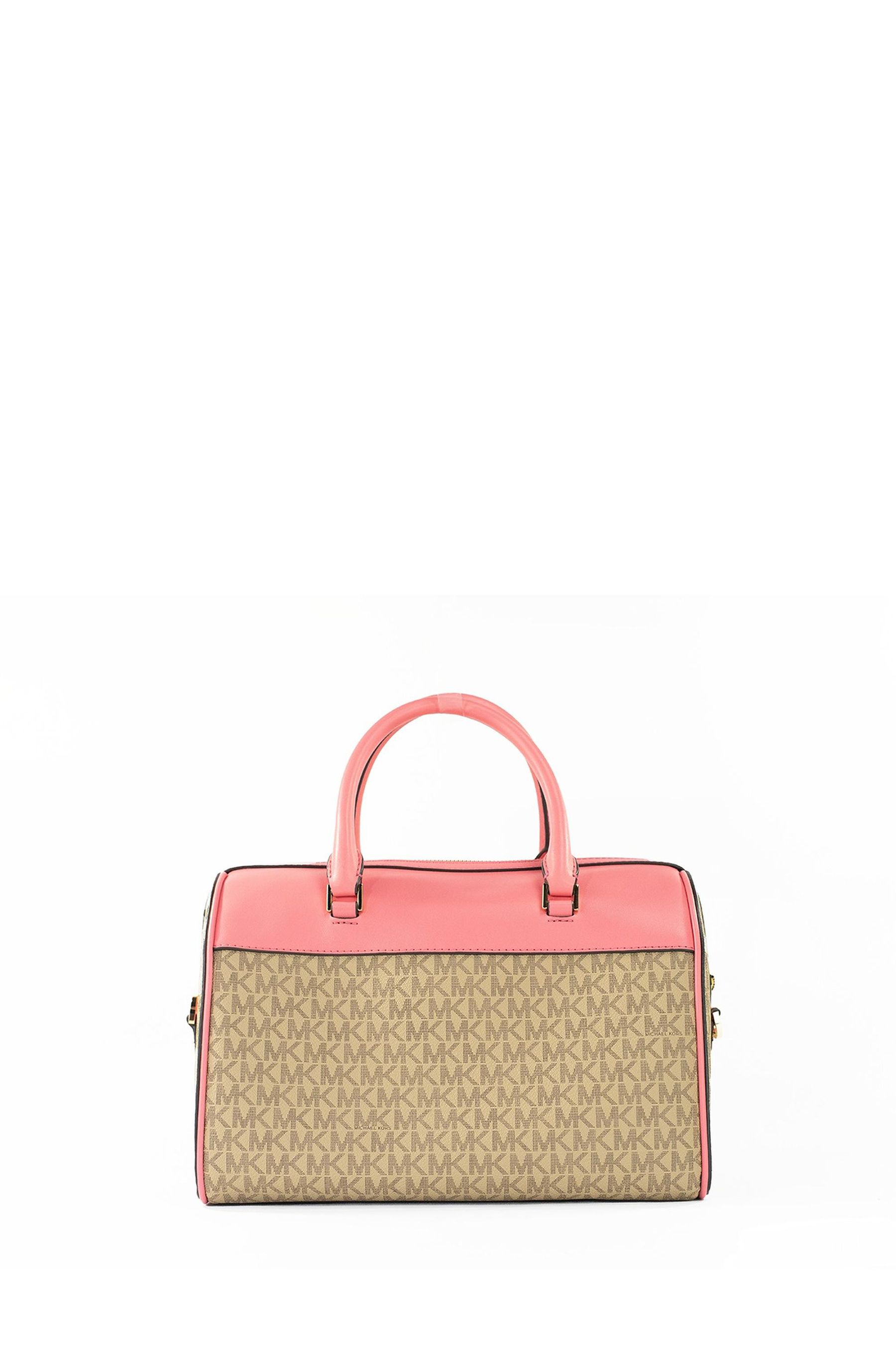 Buy Michael Kors Medium Duffle Cross Body Brown Bag with Inner