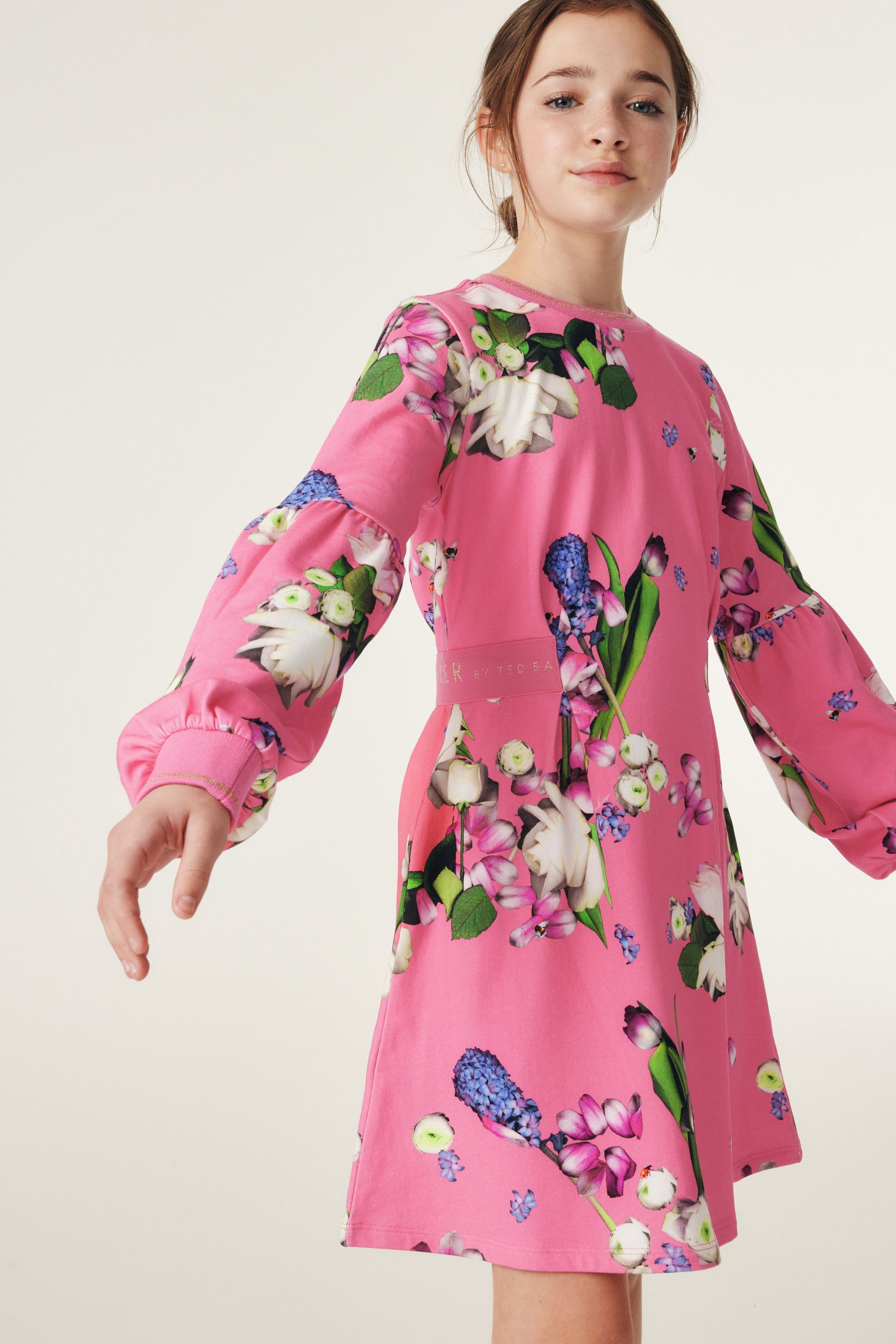 Ted baker hot pink dress top