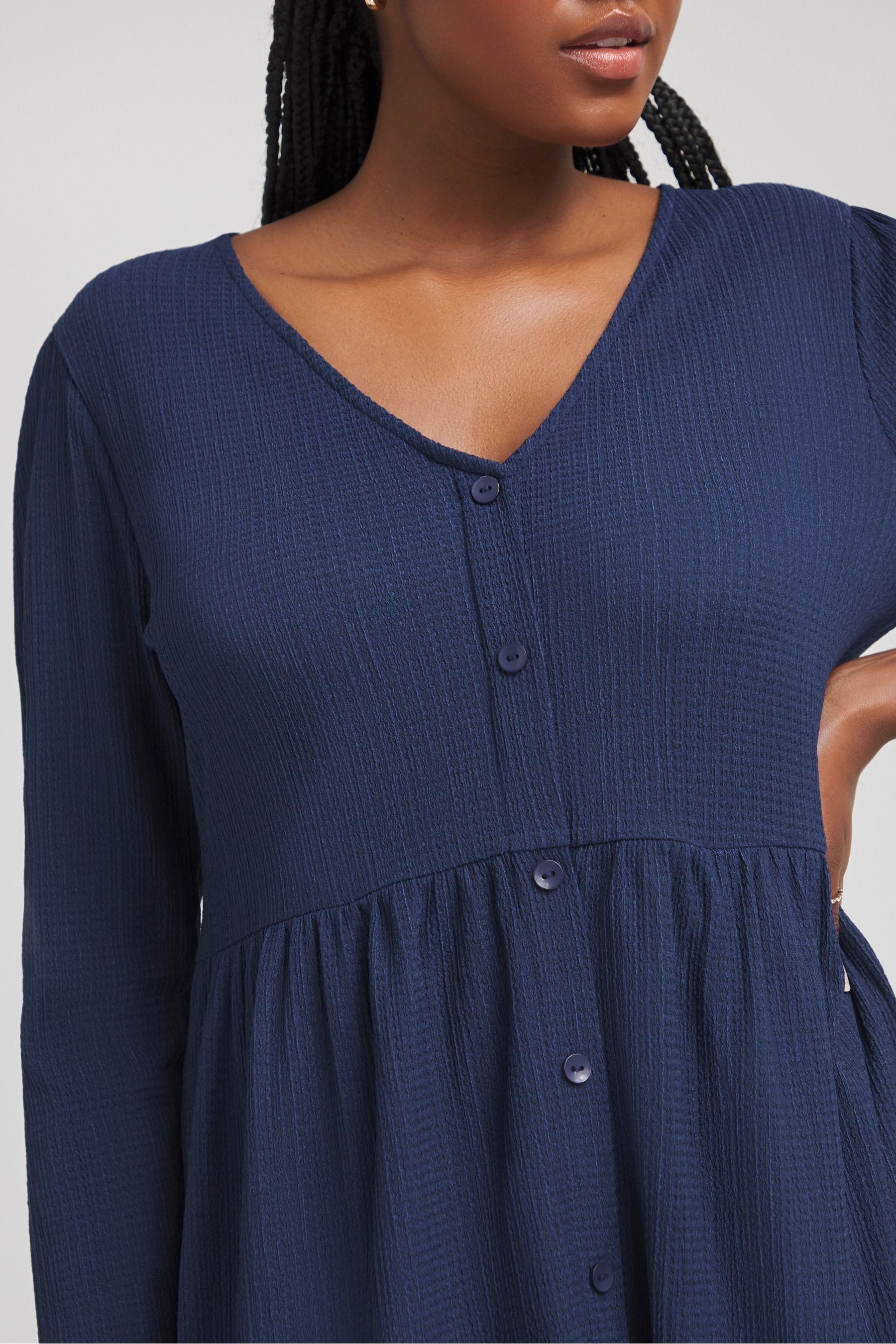 Simply be navy dress top