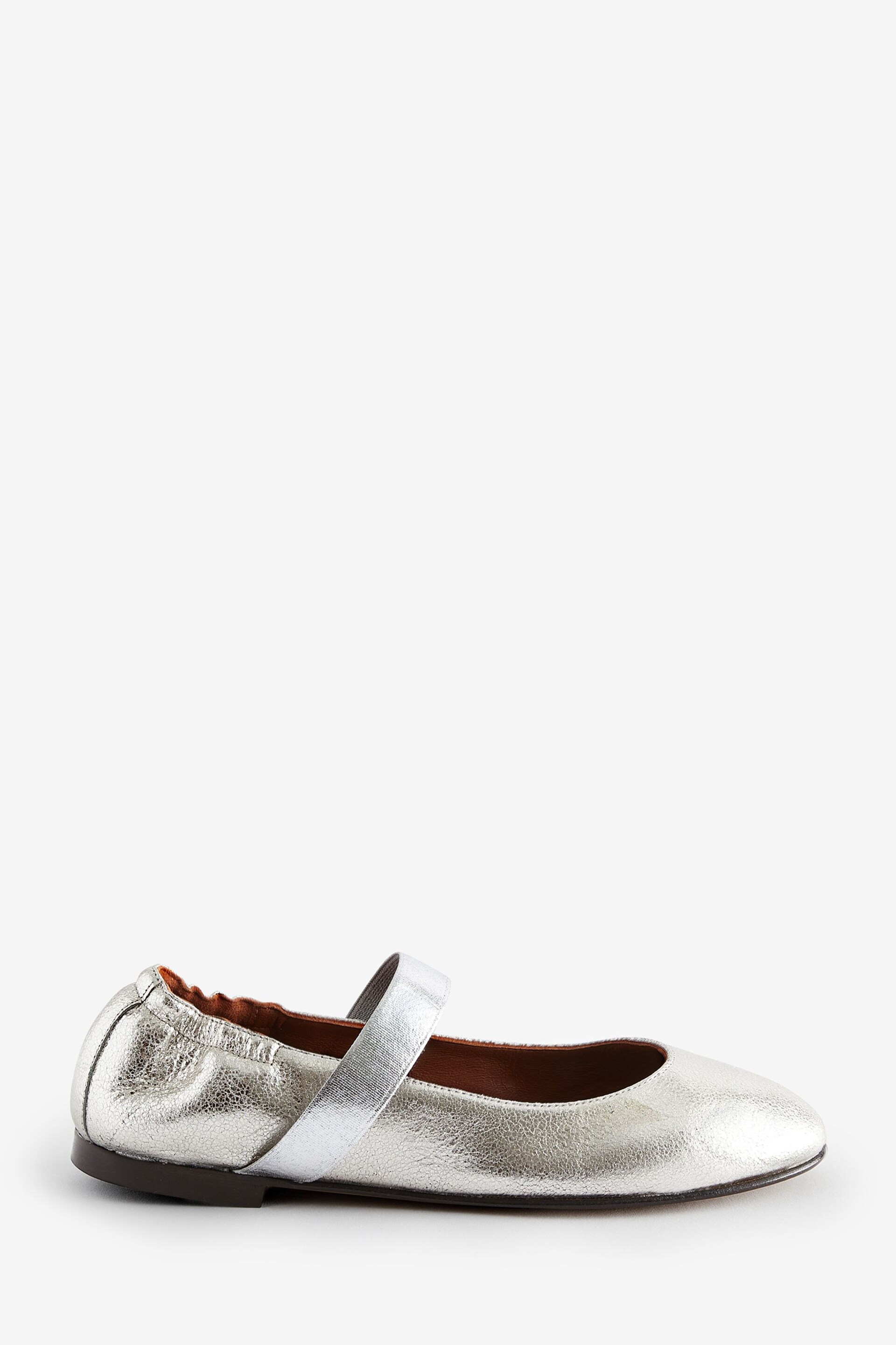 Penelope Chilvers Silver Rock And Roll Leather Shoes - Image 1 of 6