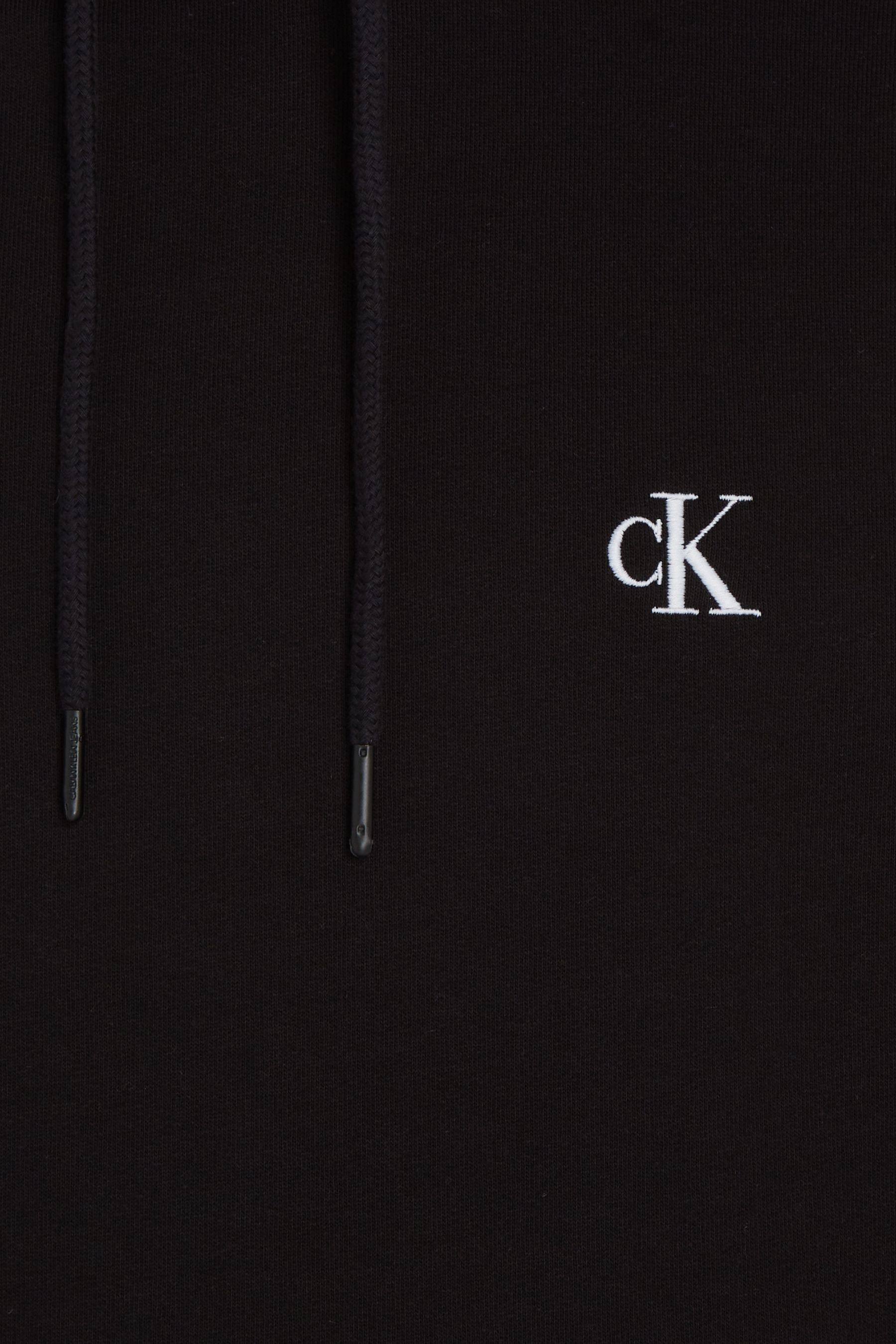 Calvin klein black hoodie mens online