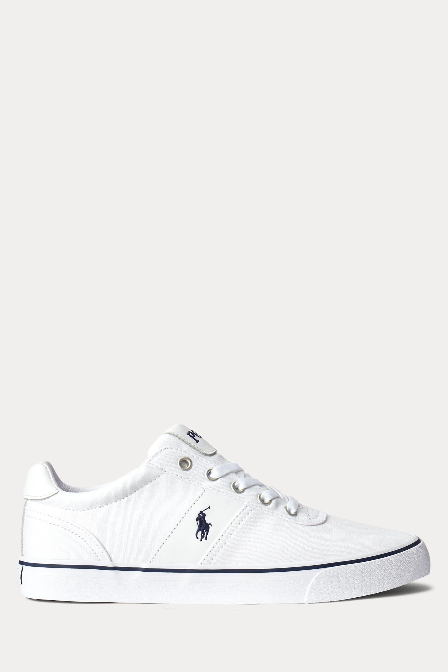 Polo ralph lauren outlet hanford canvas trainers