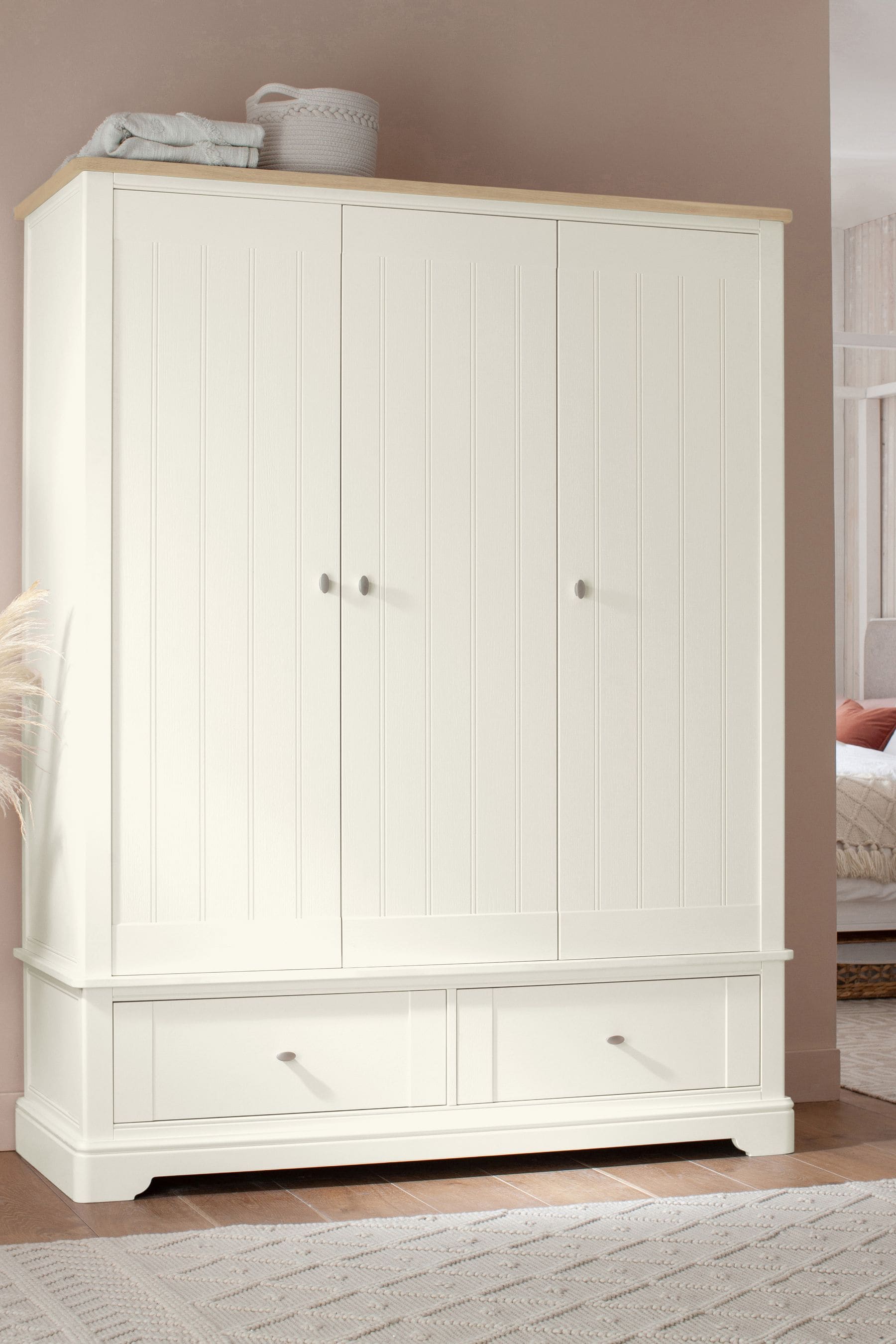 White wardrobe next day clearance delivery