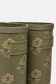 Joules Printed Green Floral Adjustable Tall Wellies - Image 12 of 13