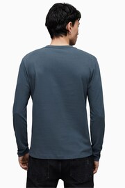 AllSaints Blue Brace Crew T-Shirt - Image 2 of 5
