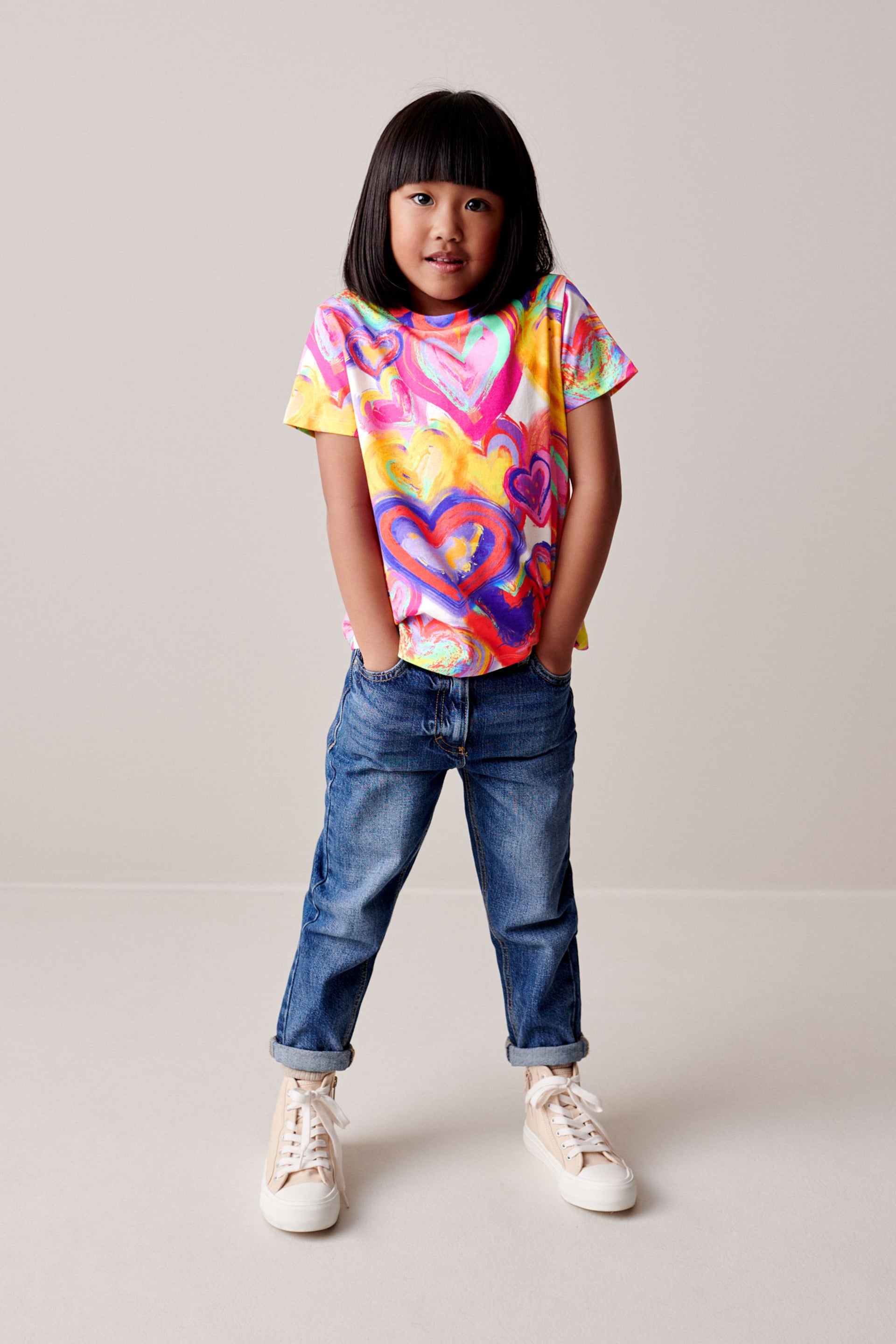 Bright Hearts T-Shirt (3-16yrs) - Image 2 of 7