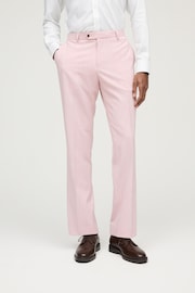 Pink Regular Fit Motionflex Stretch Suit: Trousers - Image 1 of 9