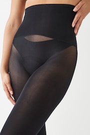 Black Seamless 100 Denier Tights One Pack - Image 3 of 4