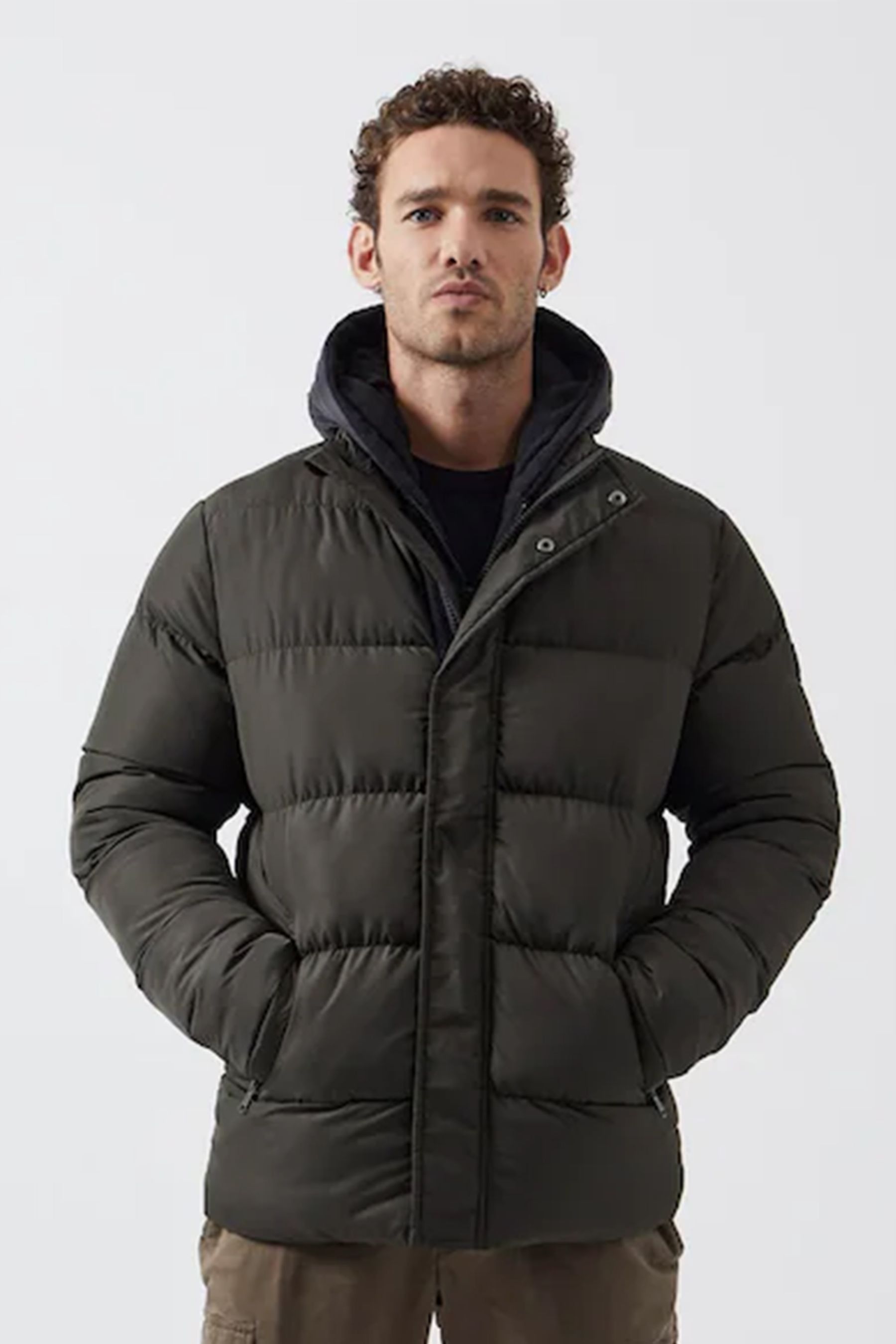 French connection bubble jacket top