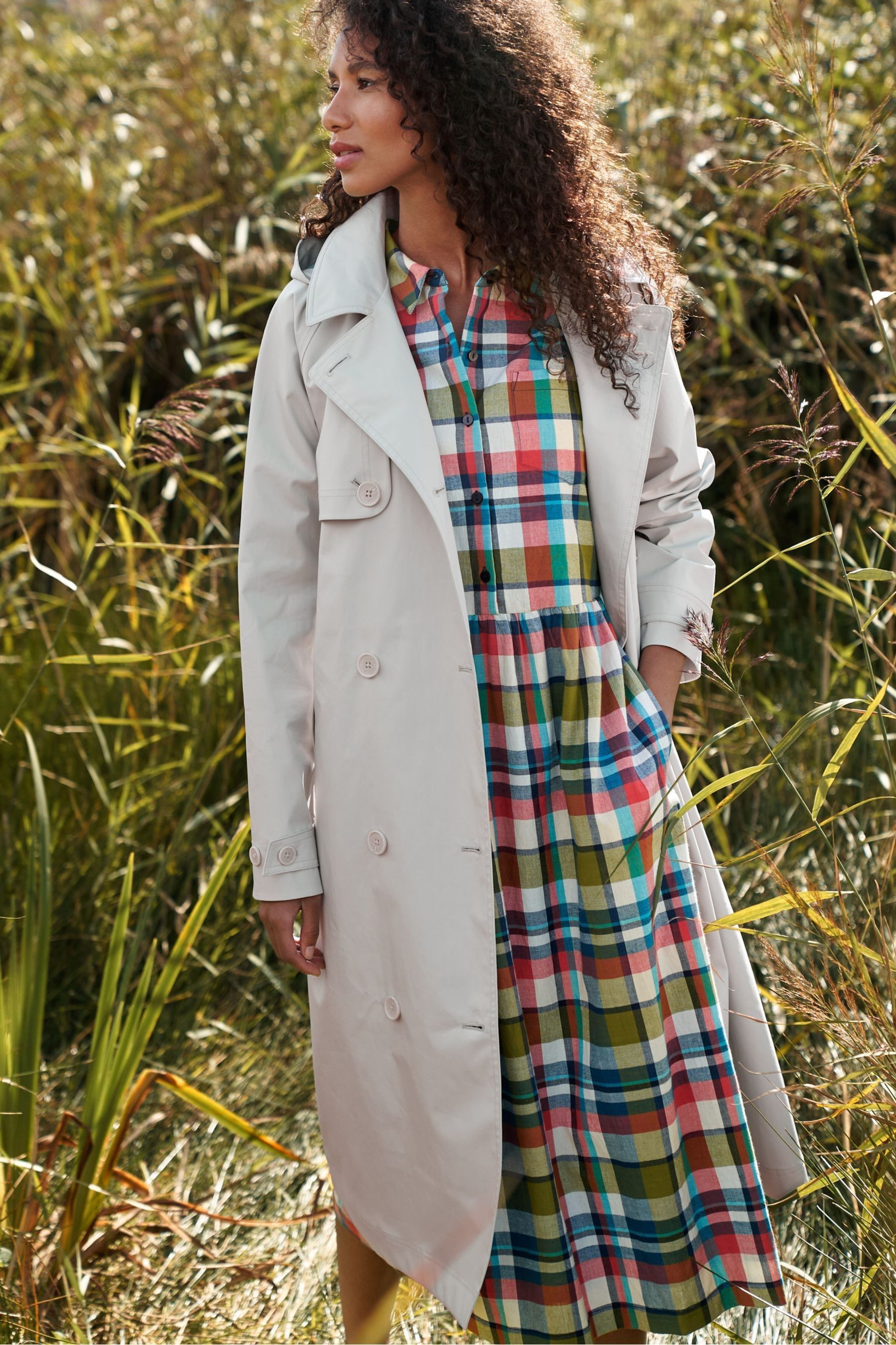 Petite waterproof trench coat deals