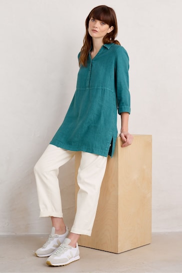Seasalt Cornwall - Our Sol Blaze Tunic is back in a new painterly