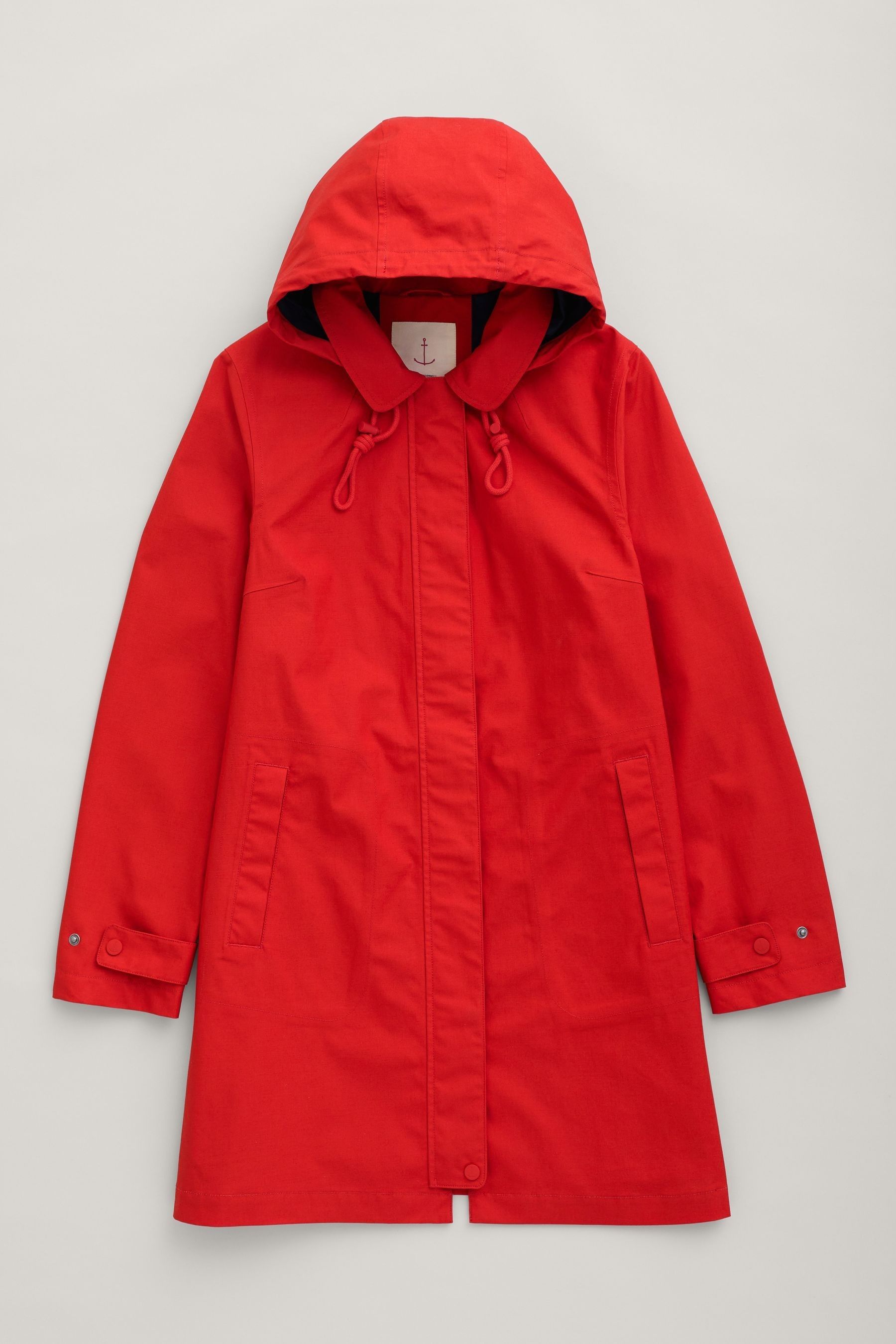 Buy Seasalt Cornwall Red 100 Cotton Cloudburst Waterproof Trench Coat from the Next UK online shop