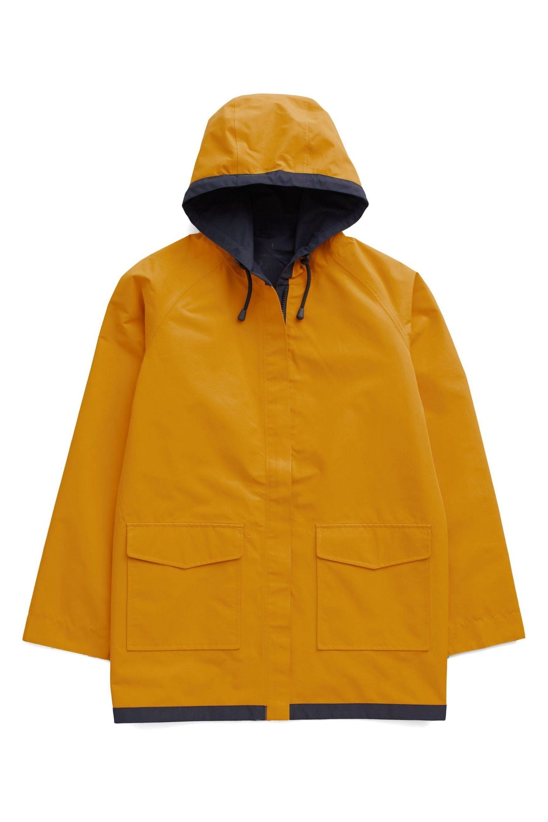 Buy Seasalt Cornwall Yellow The Reversible Waterproof Raincoat from Next USA