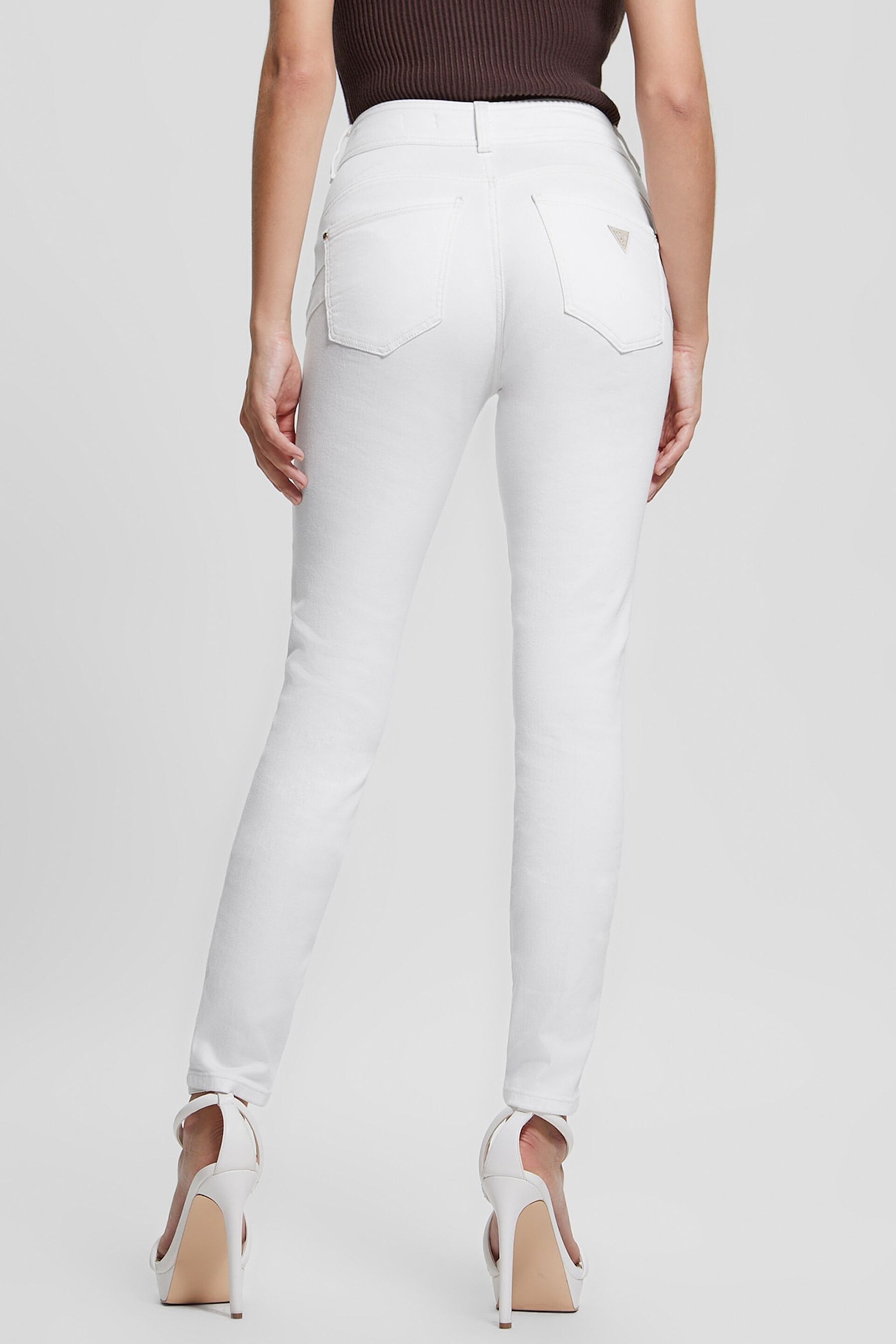 Guess White Shape Up Skinny Jeans - Image 2 of 7
