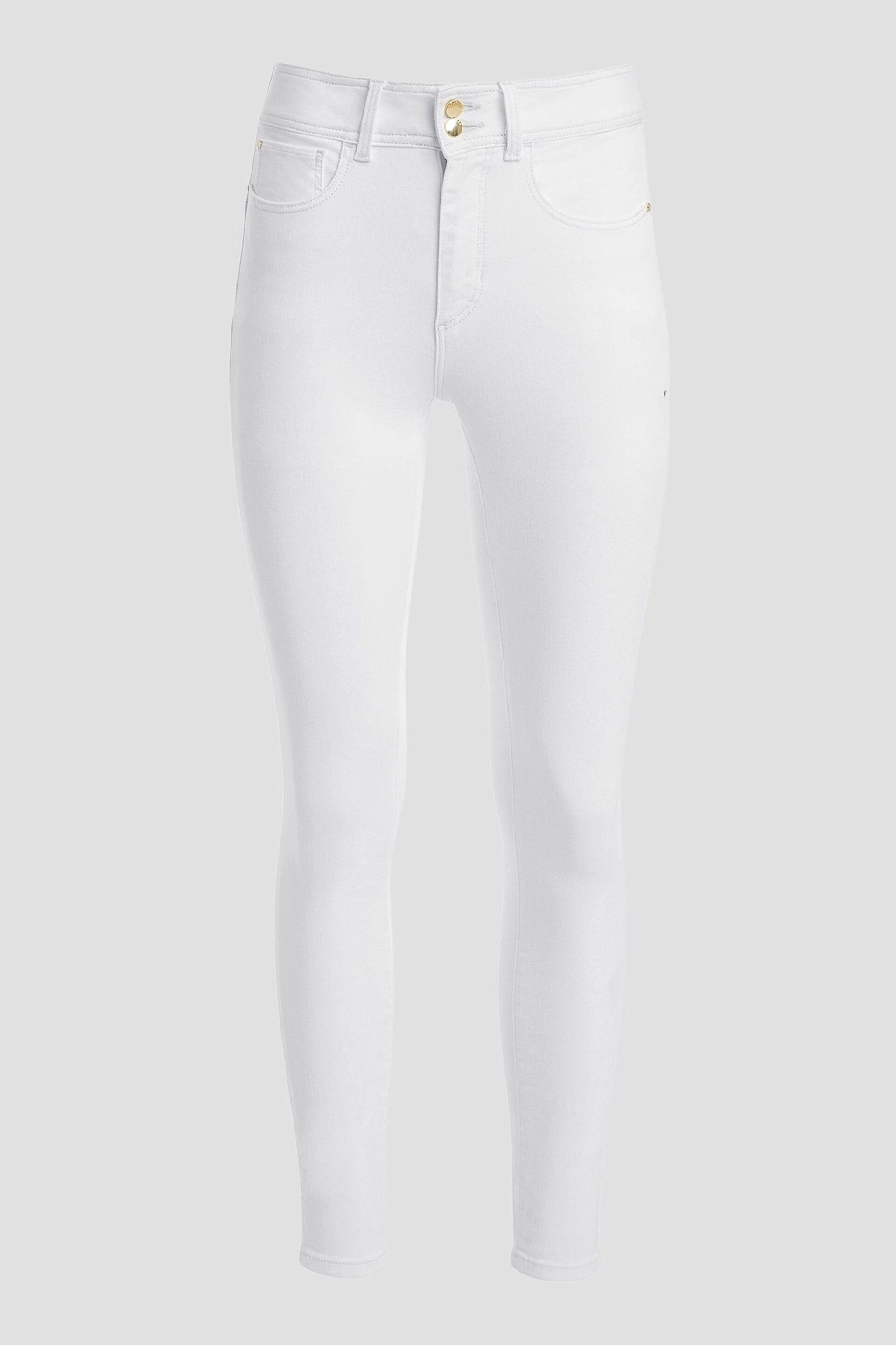Guess White Shape Up Skinny Jeans - Image 7 of 7