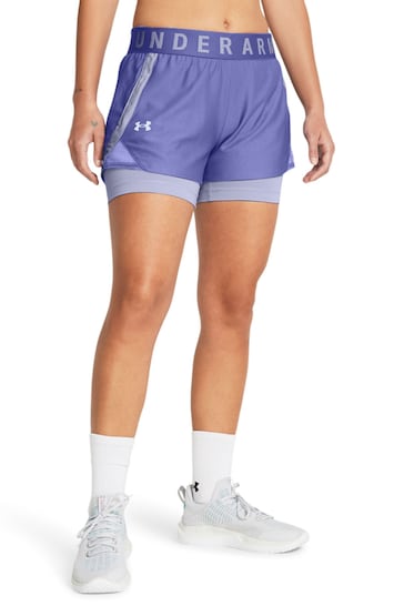 Under Armour Blue 2-In-1 Shorts