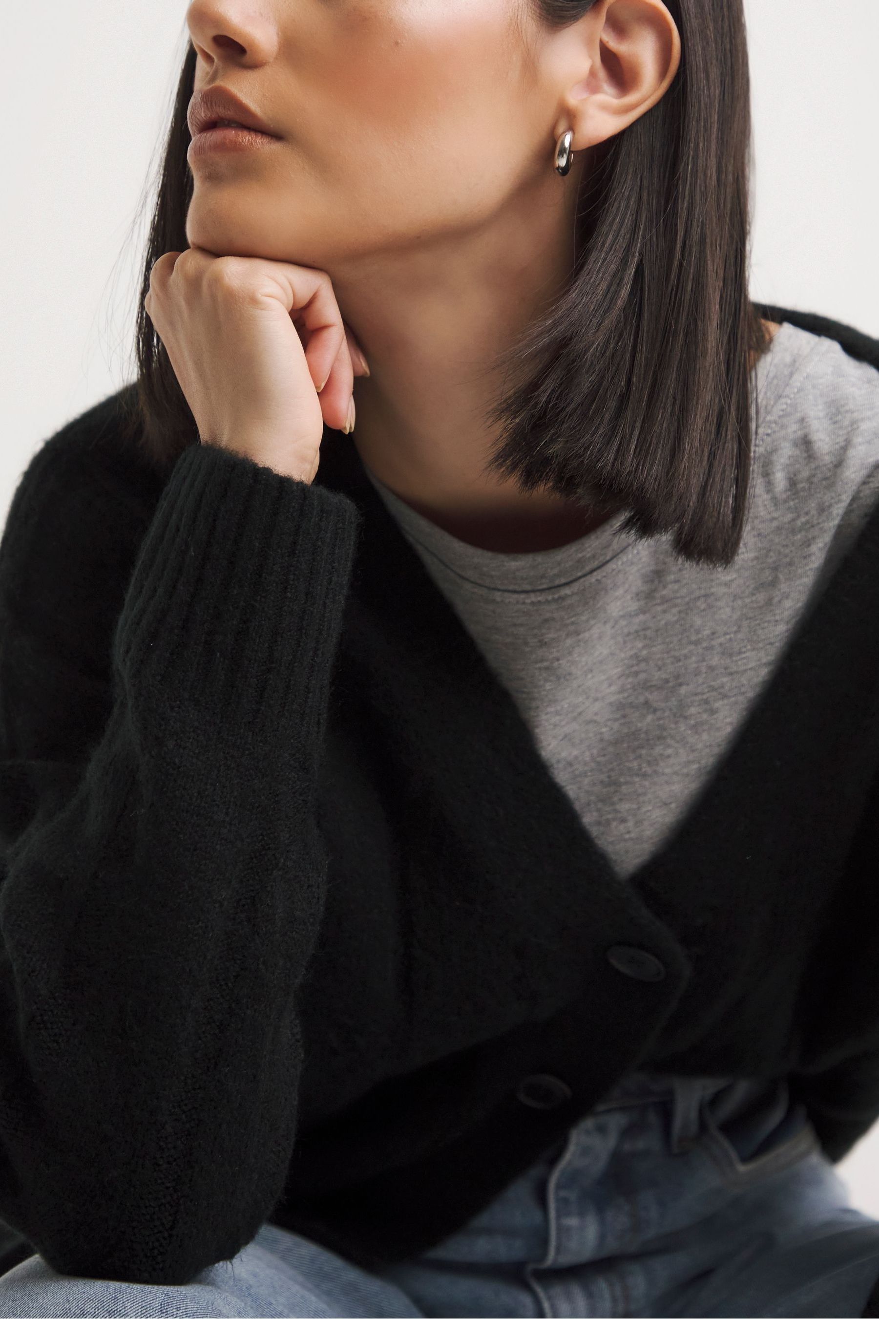 Simply be clearance black cardigan