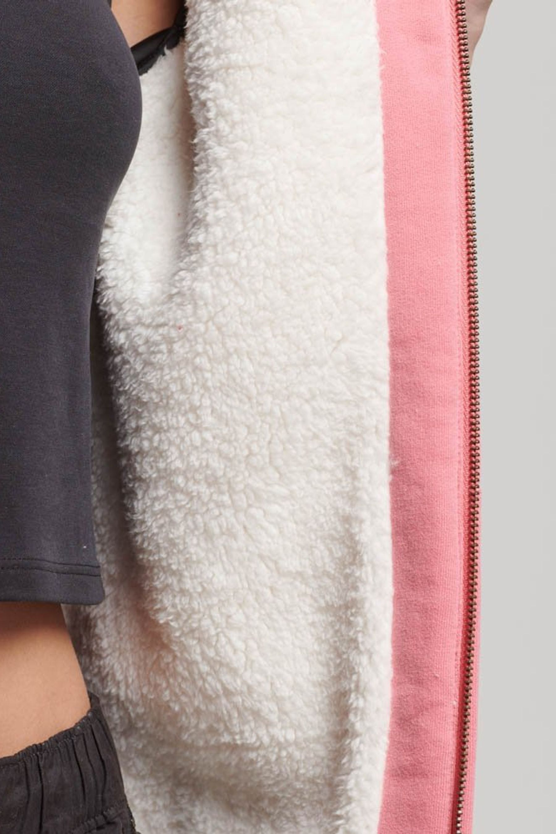 Superdry fluffy hoodie hot sale