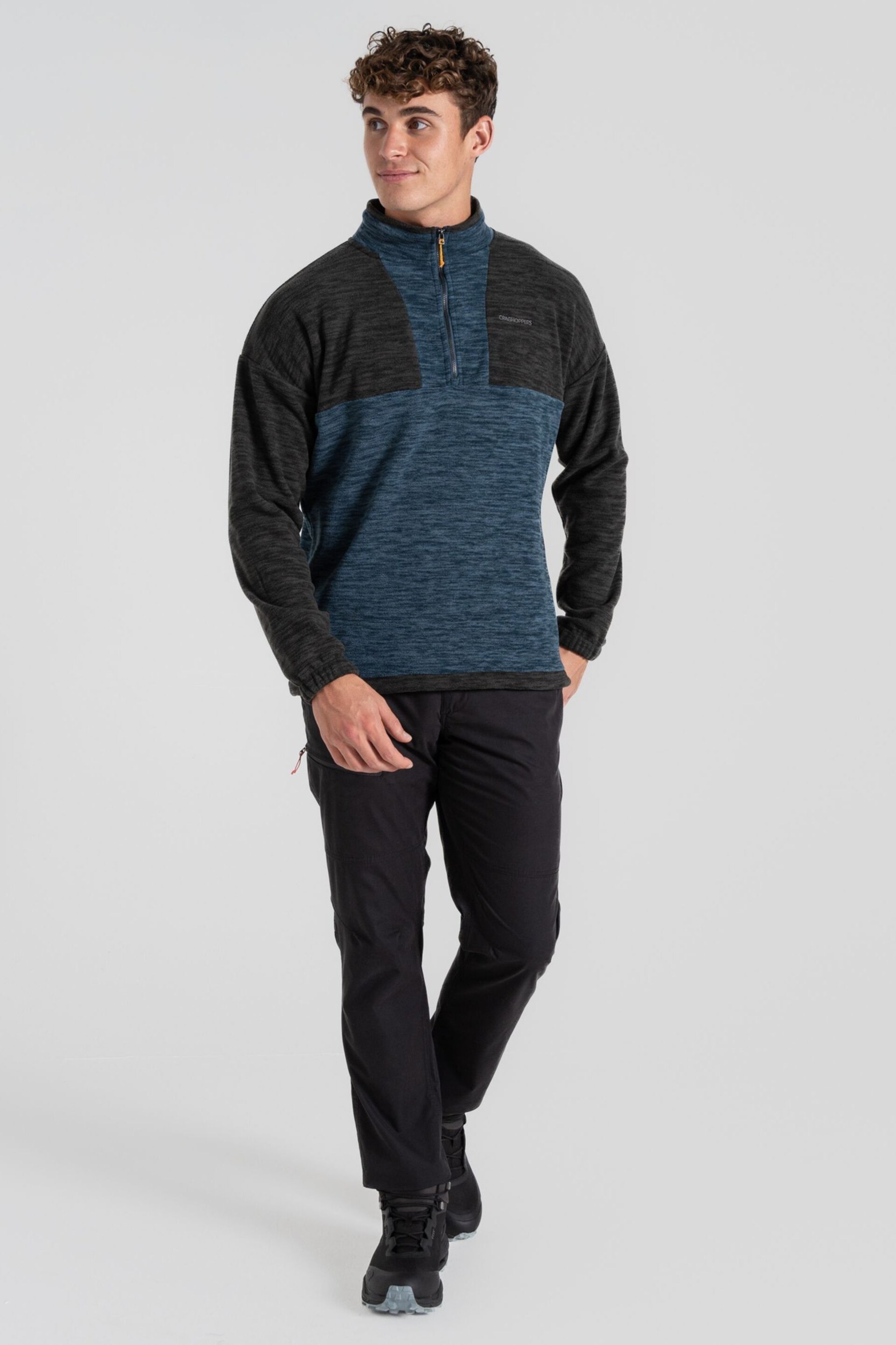 Craghoppers Blue Esk Half Zip Fleece - Image 3 of 5