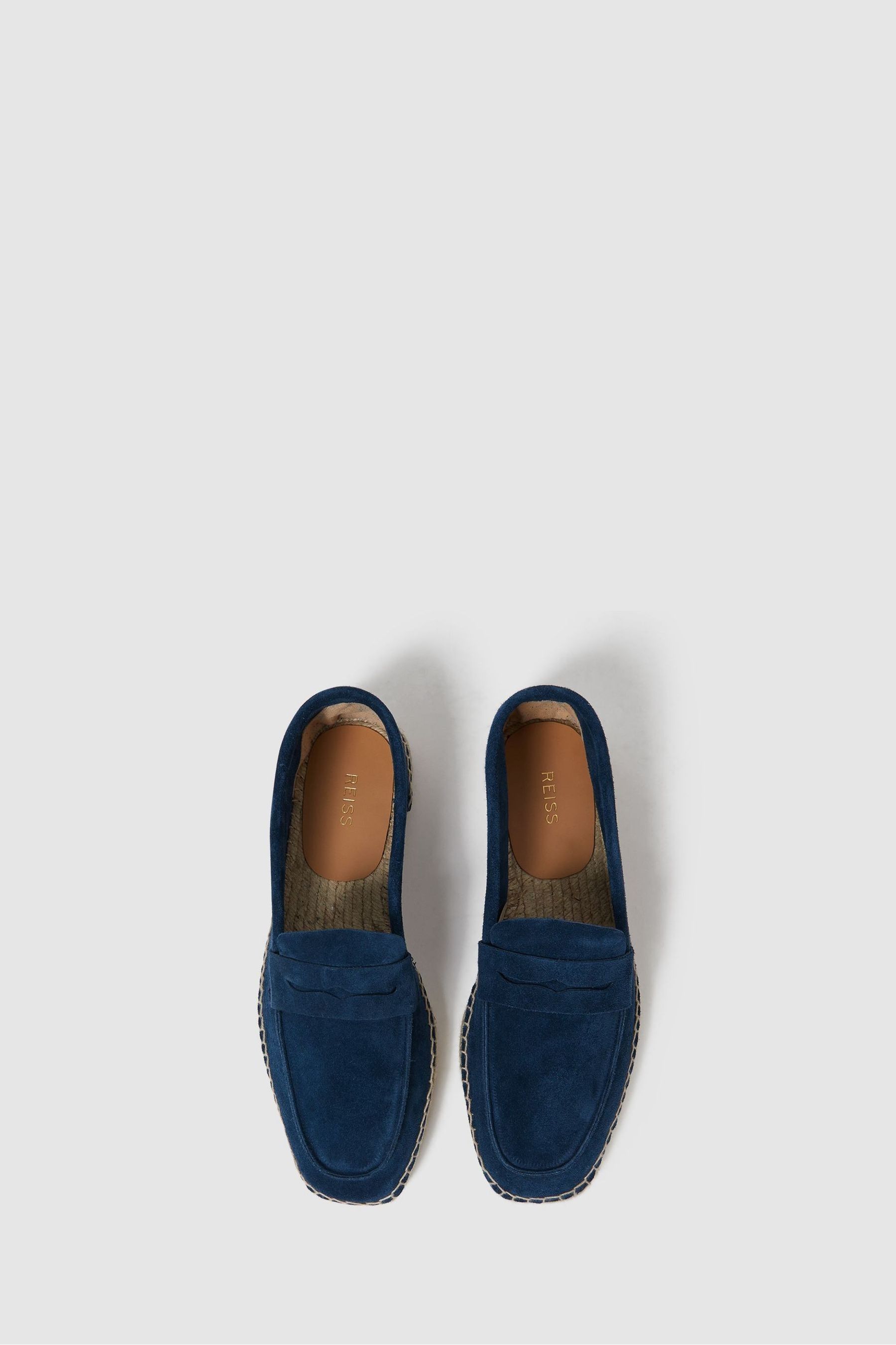 Reiss discount navy shoes