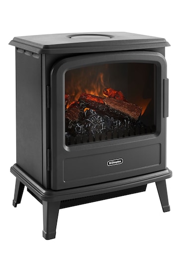 Buy Dimplex Slate Evandale Electric Stove Fireplace from the Next UK online  shop