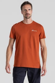 Craghoppers Orange Lucent Short Sleeve T-Shirt - Image 1 of 5