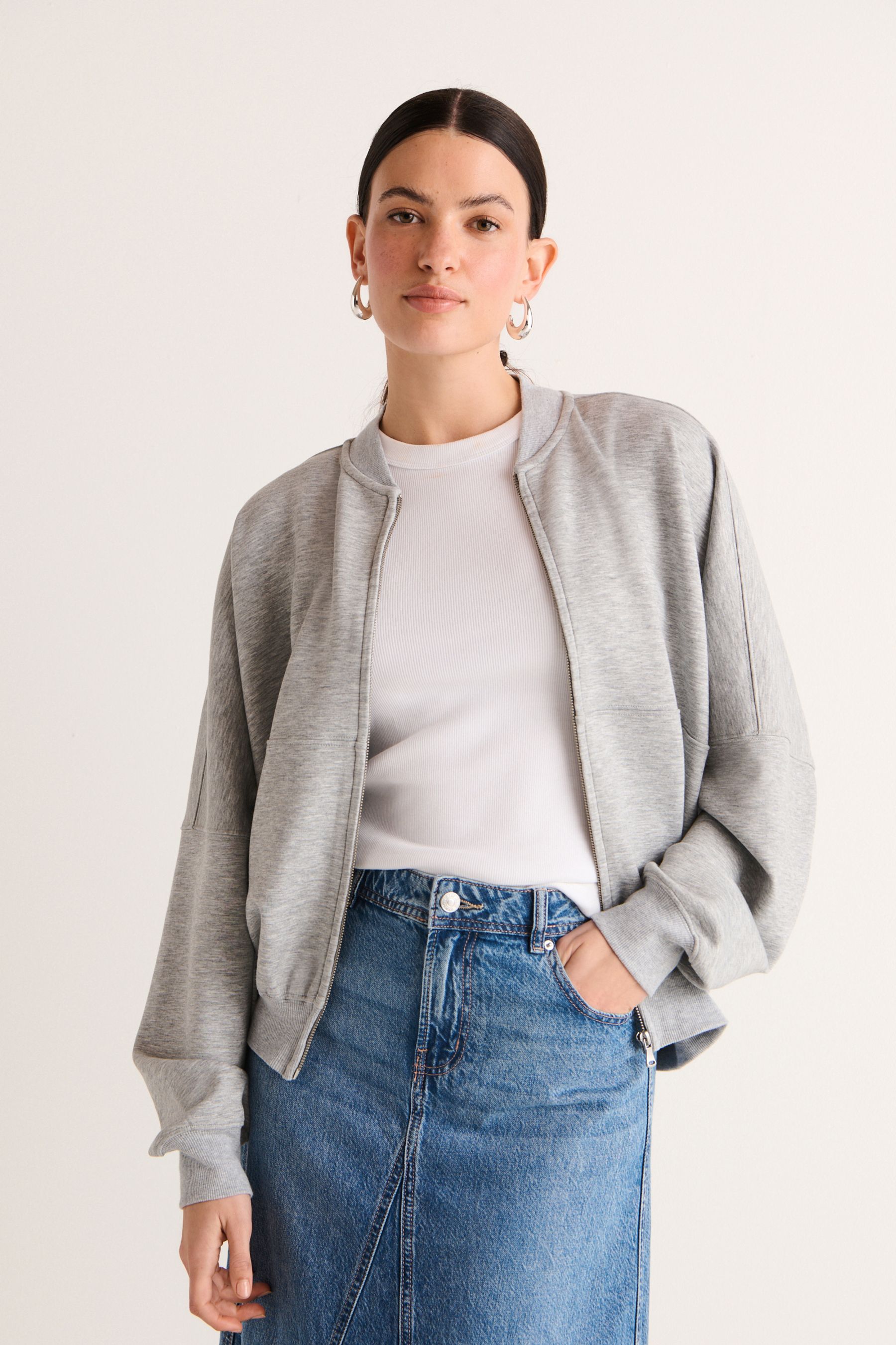 Soft bomber jacket store