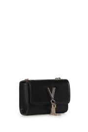 Valentino Bags Black Divina Chain Cross-Body Tassel Bag - Image 4 of 5