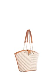 Valentino Bags Brown Tribeca Straw Tote Bag - Image 2 of 4
