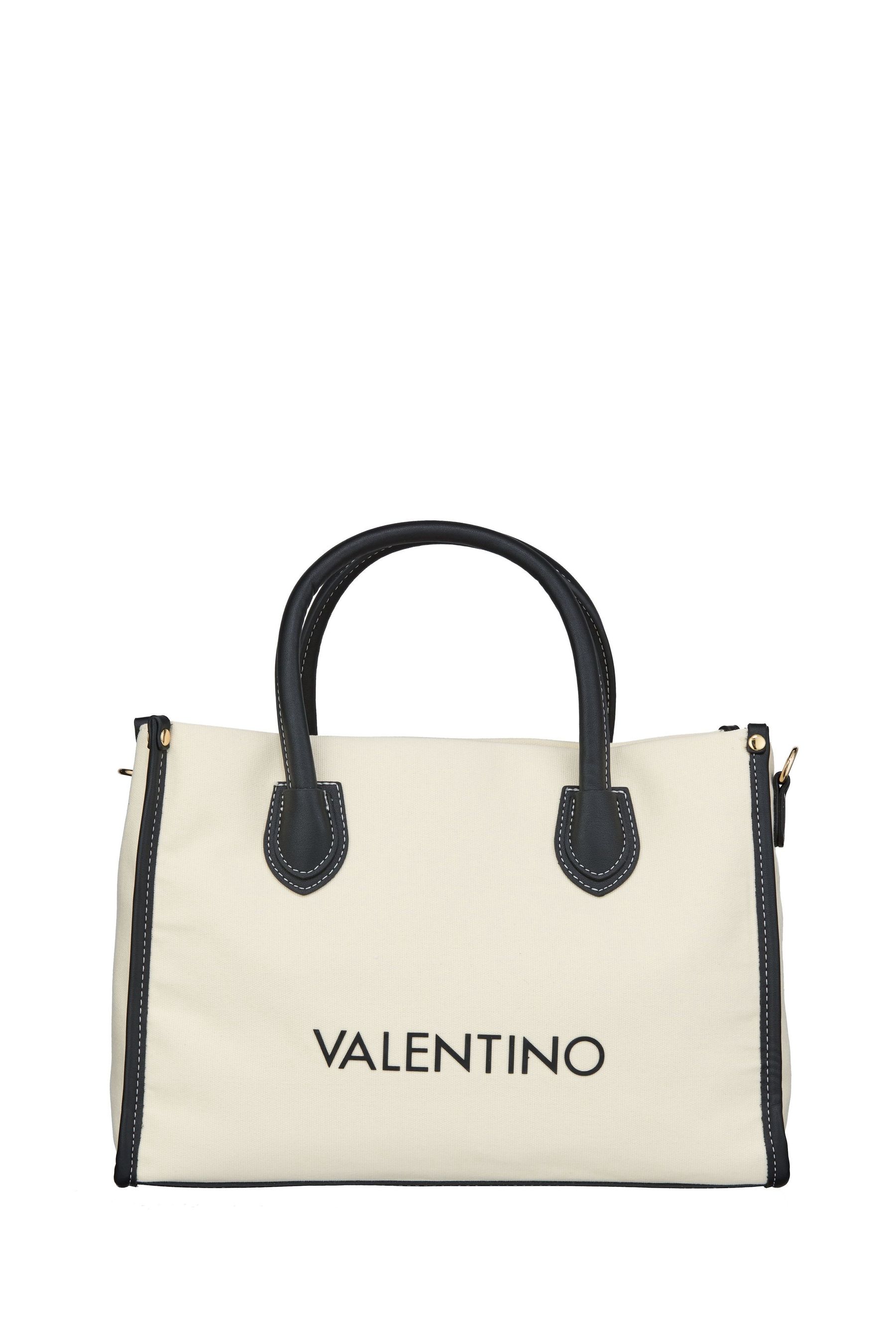 Buy Valentino Bags Ivory Leith Canvas Tote Bag from Next Luxembourg