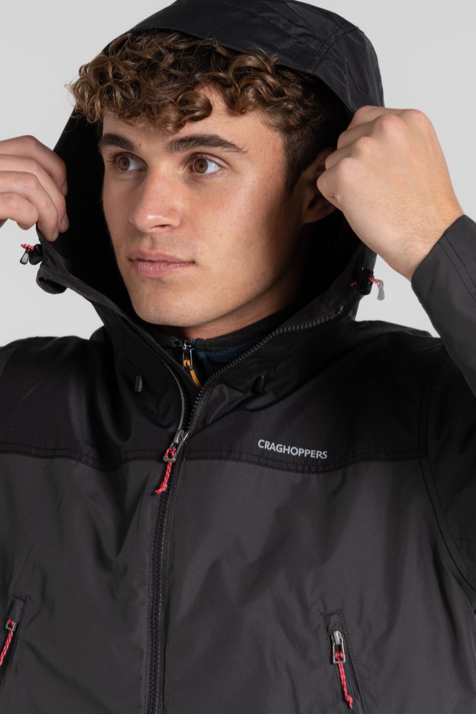 Craghoppers Grey Vanth Waterproof Jacket - Image 4 of 7