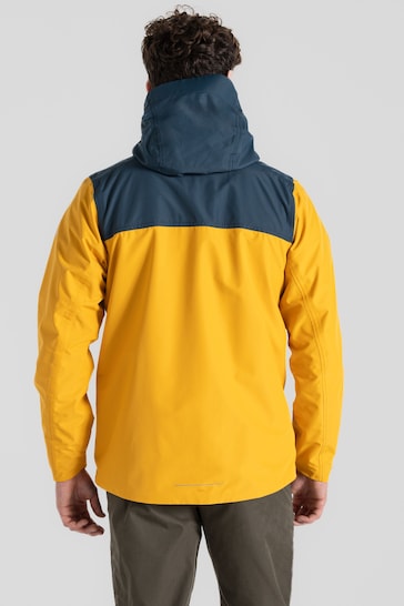 Craghoppers Yellow/Blue Vanth Waterproof Jacket