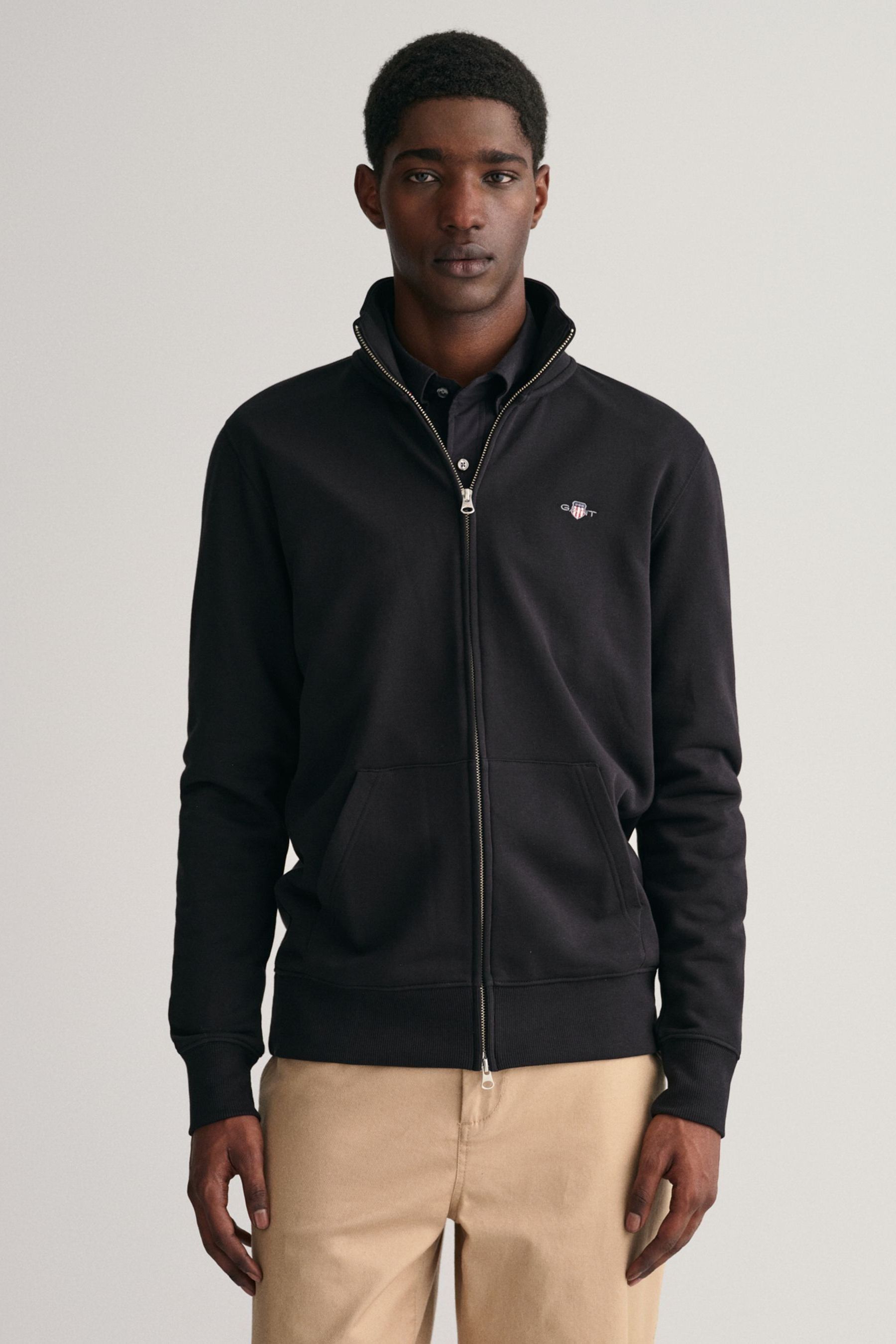 Gant zip up sales