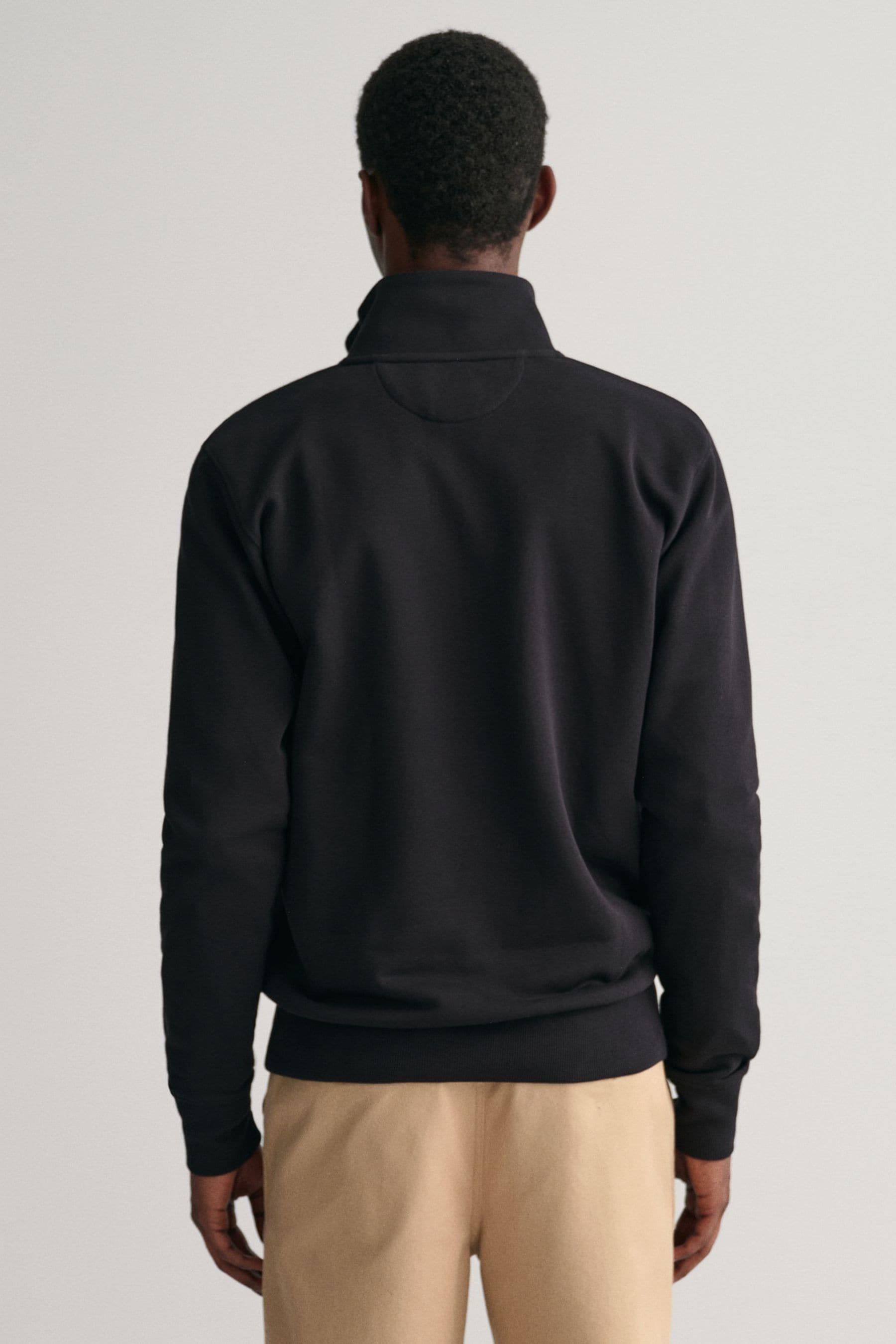 Gant black sweatshirt outlet
