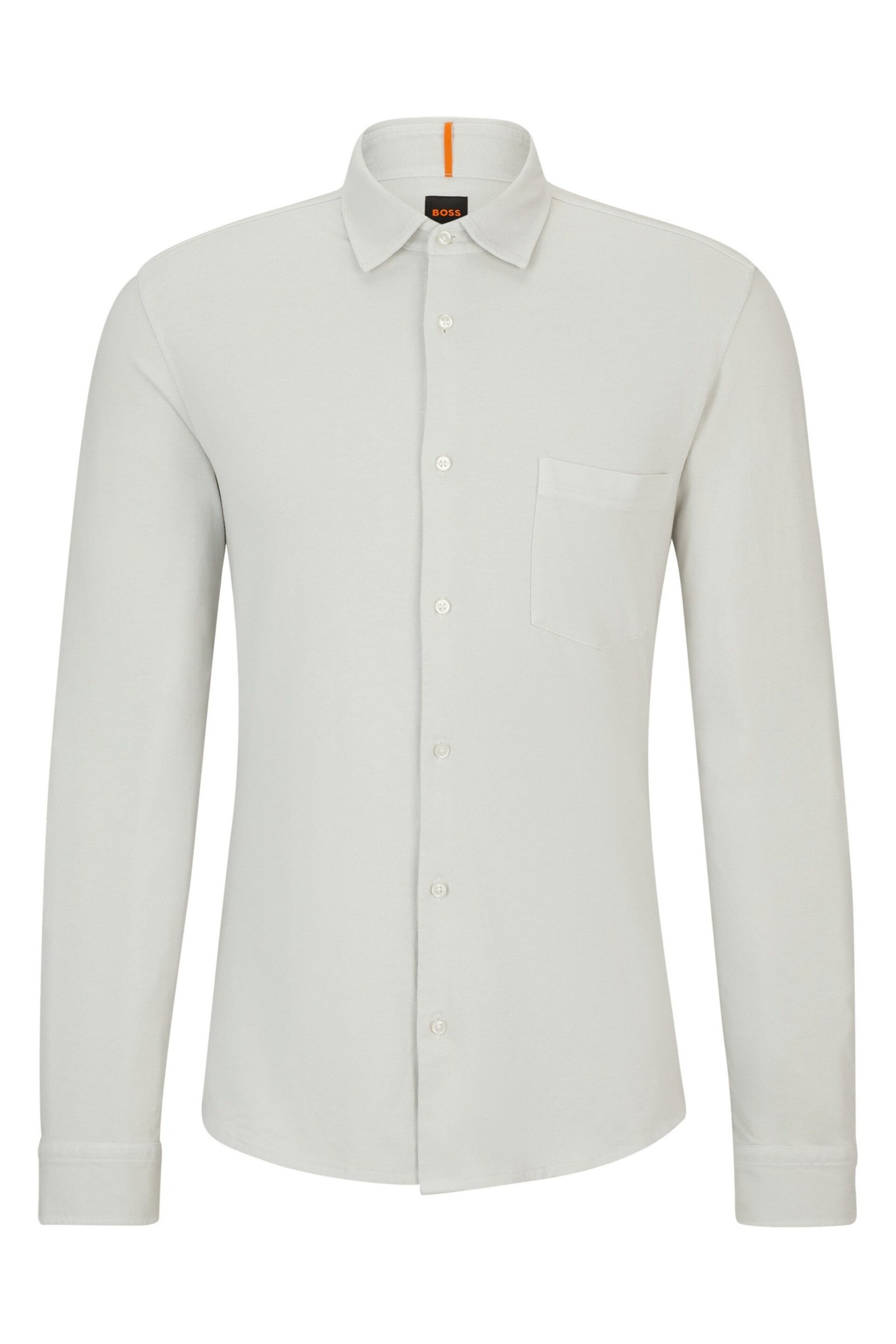 BOSS Grey Mysoft Shirt - Image 6 of 6