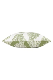 Riva Paoletti Green Kalindi Paisley Floral UV Water Resistant Cushion - Image 4 of 5