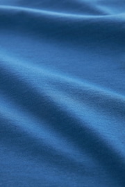 Blue Bright Regular Fit Essential Crew Neck T-Shirt - Image 7 of 7