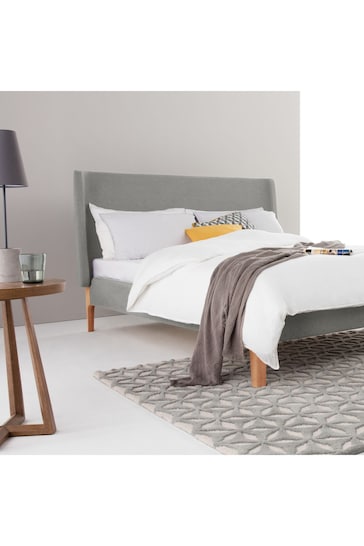 MADE.COM Cool Grey Roscoe Bed With Storage