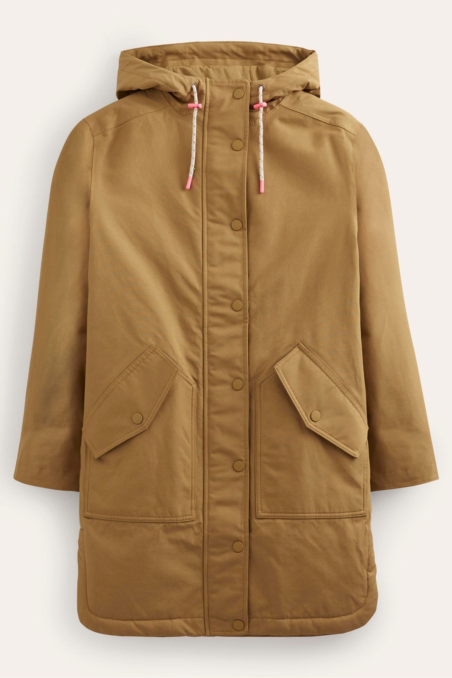 Boden Dark Brown Chiltern Parka - Image 5 of 6