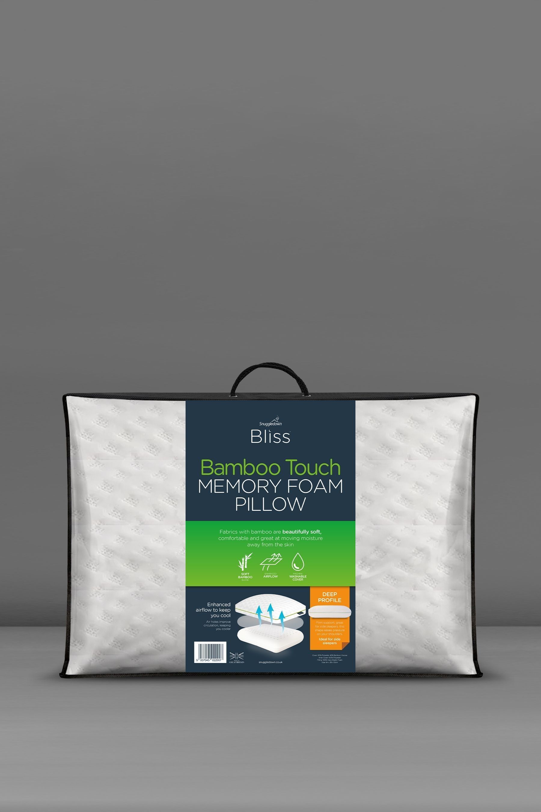 Amy miller shredded memory foam bamboo pillow discount