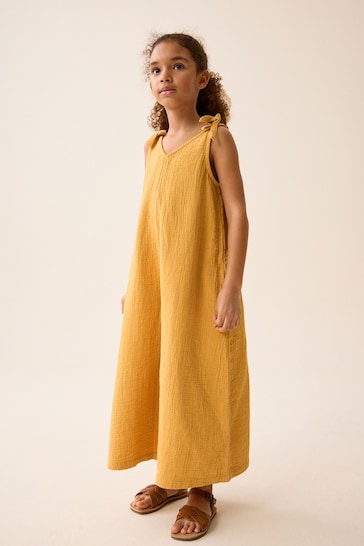 Yellow Slouchy Playsuit (3-16yrs)