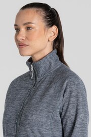 Craghoppers Grey Tarvos Hooded Fleece Jacket - Image 4 of 5