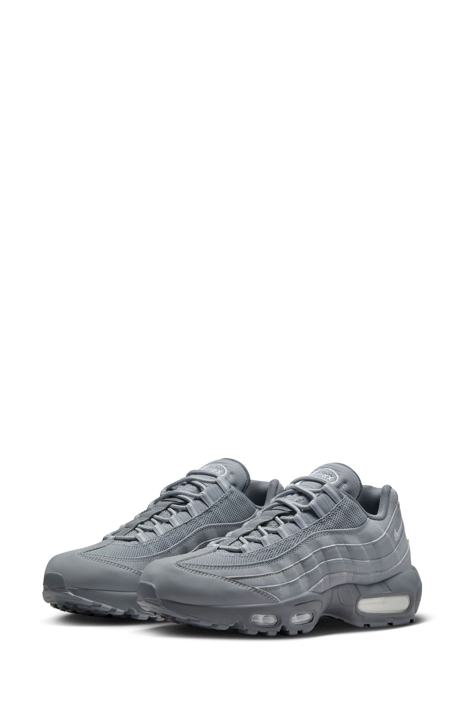 Navy blue air max 95 preschool deals