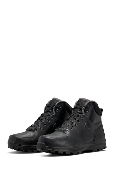 Nike Black Manoa Leather Boots